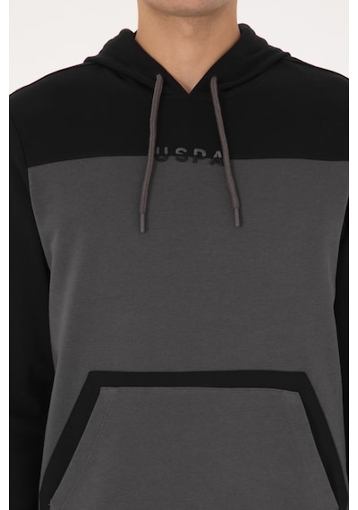 U.s. Polo Assn. Erkek Siyah Sweatshirt 50315453-vr046 Siyah