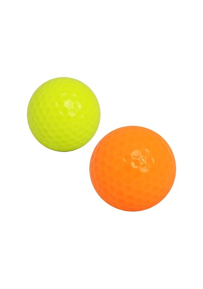 Özel Üretim Doğum Günü Kullanım Erkek Golf Topu Renk: Turuncu-sarı Çok Renkli