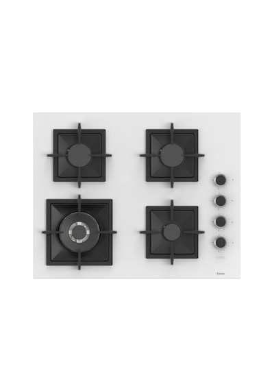 Ferre Fryart-Steamart SC Serisi Wok'lu Beyaz 3'lü  XE64CB-SC406-D087 Ankastre Set