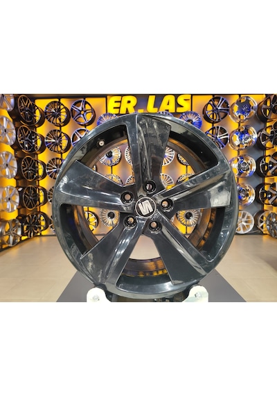 Oem Jant 4 Adet Seat  7.5 17 5 112 Et51 57.1 Black Jant Revize Edilmiş Takım