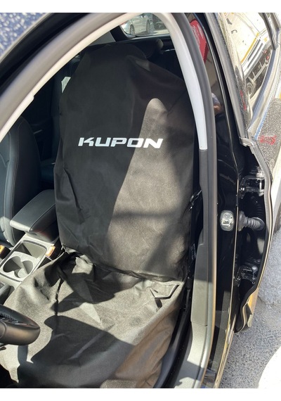 Oto Koltuk Kılıfı Servis Koruma Kılıf 2 Adet Kupon Baskılı