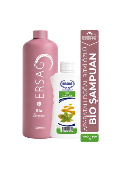 Ersağ Aparatlı Bio Şampuan  1 L