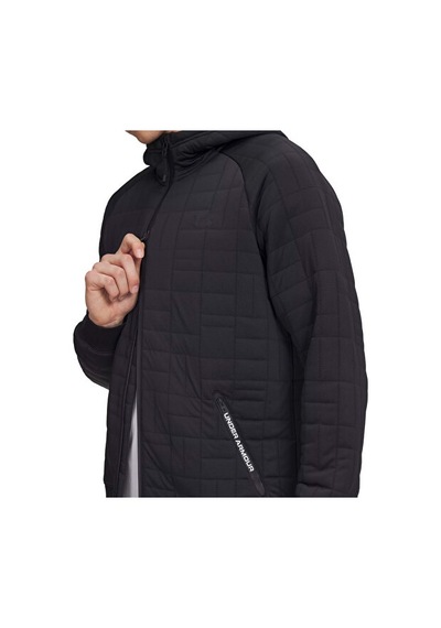 Under Armour Ua Unstoppable Flc Txtr Fz Erkek Günlük Ceket 6003869-001 Siyah Siyah