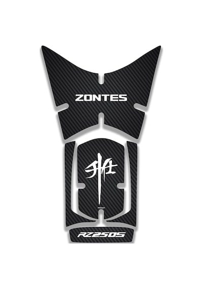 Zontes Rz250s Uyumlu Karbon Tank Pad Diğer