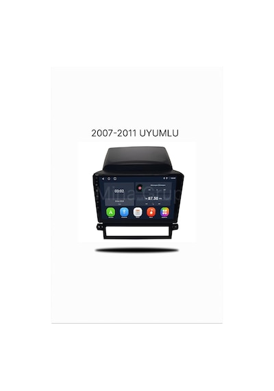 Snp Serisi Chevrolet Captiva 2007-2011 Uyumlu 9 İnç 4-64 Gb Carplay & Android Auto Multimedya Ekranı + Geri Görüş Kamerası 9"