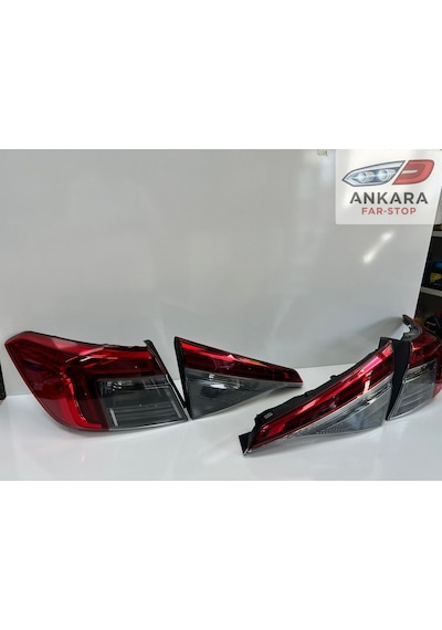 Honda Civic Fe1 2021 Sonrası Stop Lambası Full Takım Sağ - Sol İç 2 - Dış 2 Toplam 4 Adet