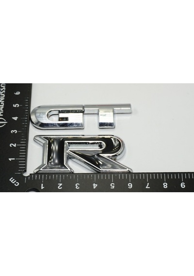 Nissan Gtr Bagaj 3M 3D Krom Metal Logo Amblem (549222310)