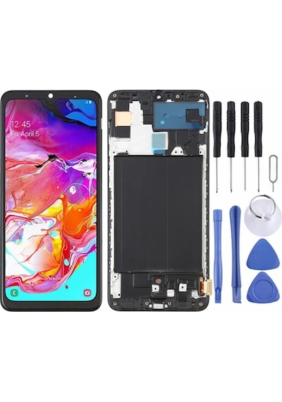 Samsung Galaxy Uyumlu  A70 Oled Lcd Ekran Dokunmatik Full Sm-a705