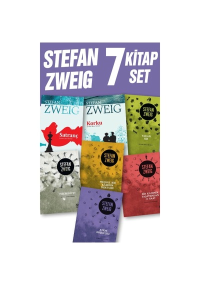 Stefan Zweig 7 Kitap Set/Stefan Zweig