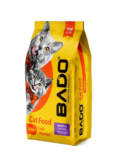Bado Yetişkin Kedi Maması Tavuklu 10 Kg