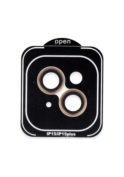İphone 14 Pvd Metal Kamera Lens - Turuncu Diğer