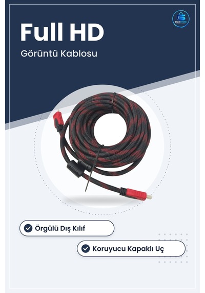 Hdmı Kablosu Sırgılı Full Hd Görüntü Ses Aktarma Hdtv Bilgisayar