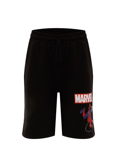 Bl Spıderman 20gfb647 4fx Siyah Erkek Çocuk Şort Siyah