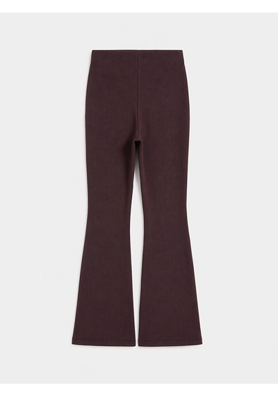 Lcw Modest Bordo Dar Fit İspanyol Paça Kadın Pantolon Diğer