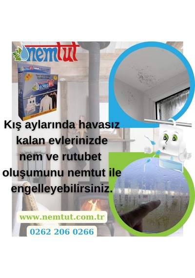 Nem Tutucu Rutubet Emici Kötü Koku Giderici Küf Korozyon Engeller