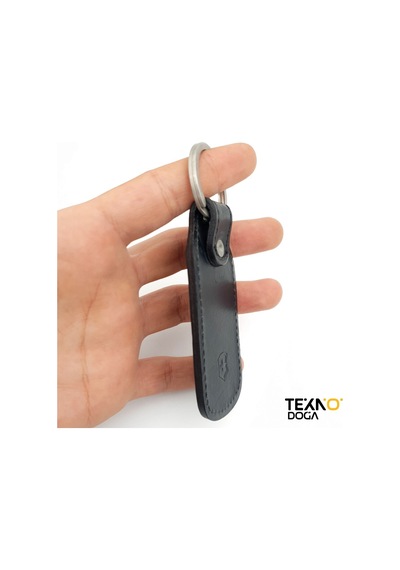 Victorinox 4.1853 Deri Anahtarlık Siyah
