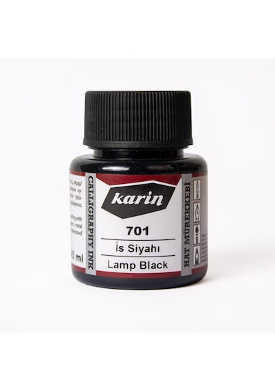 Karin Hat Mürekkebi 45Ml Is Siyahı 701