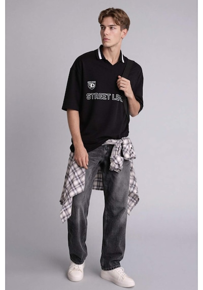 Defacto Baggy Fıt Pantolon Gri