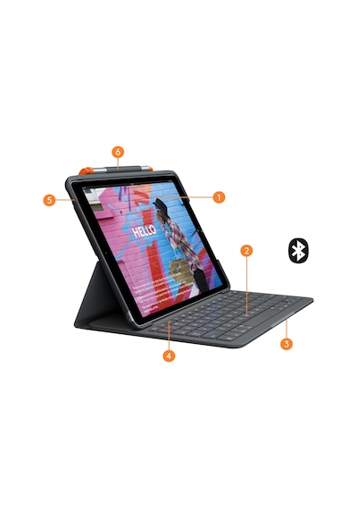 Slim Folio For İpad 10.tablet Klııfı 2 İnc 7th Gen 8th Gen