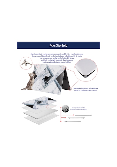 Apple Uyumlu MacBook Pro Kılıf 13 İnç Mermer09 Eski Hdmı'lı Model 2012-2015 A1425 A1502 İle Marble 14