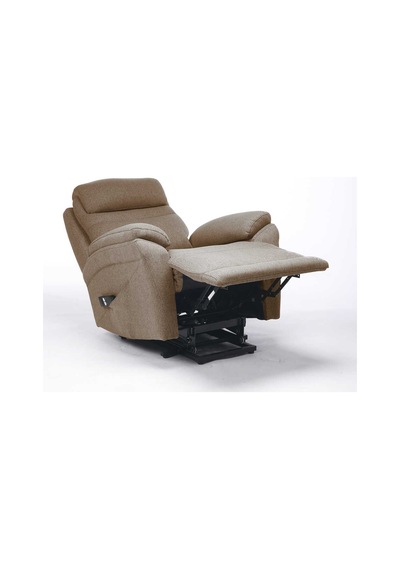 Lisbon Power Lift Otomatik Mekanizmalı Baba Ve Tv Koltuğu Vizon Kumaş 88x99x106 Cm Bej