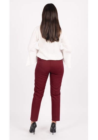 Soralline Bayan Bordo Pantolon Bilekte 1683 Bordo