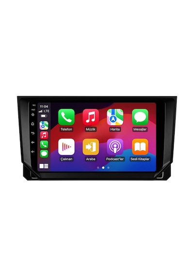 Seat Arona 2017-2020 Android Multimedya Carplay Android Auto Navigasyon Kameralı 6gb Ram 64gb 9"