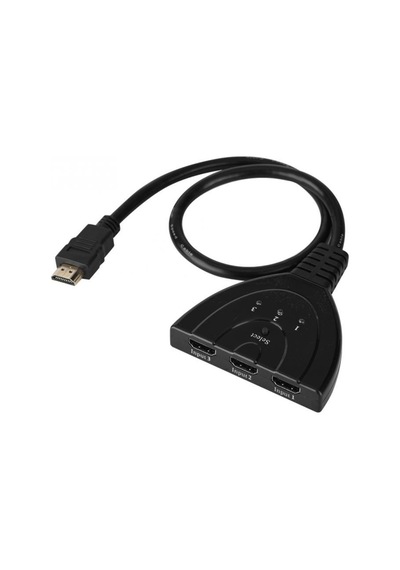 3 Port 1080 P Hdmı Switch Çoğaltıcı Çoklayıcı Kablosu Splitter