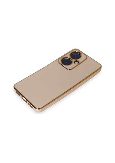 Vivo Y27 Uyumlu Kılıf Volet Silikon - Pembe