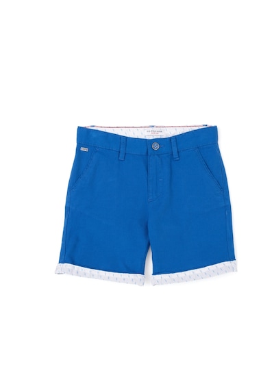 U.s. Polo Assn. Erkek Çocuk Saks Şort / Bermuda 50282972-vr045 Mavi