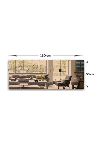Decorita Bronz Güneş Desen Kanallı 130x50CM