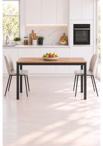 Sehpol Balkon Masası 120x45x73 Cm Antrasit - Atlantik Çam