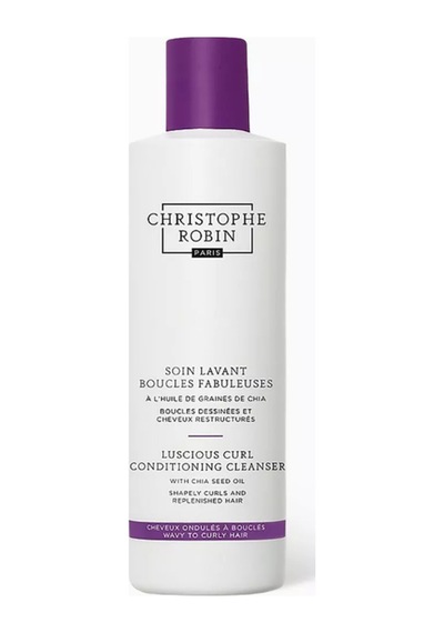 Christophe Robin Luscious Curl Saç Kremi Temizleyici, Chia Tohumu Yağlı, 250 Ml