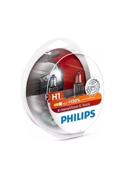 Philips 12258XVG H1 X-Treme G-Force +130 Ampul Seti