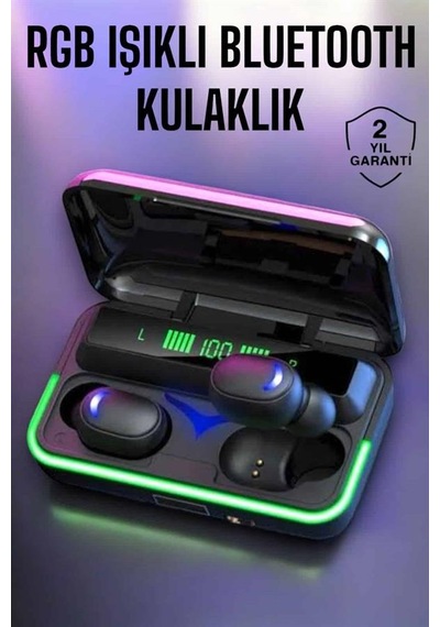Android Ve İos Uyumlu Bluetooth Bağlantılı Powerbankli Kulaklık