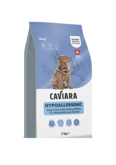 Caviara Hipoalerjenic Somonlu Büyük Irk Yetişkin Köpek Maması 2 Kg