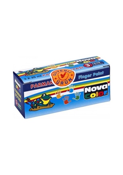 Nova Color Nc-137 Parmak Boyası 3 Renk Karışık