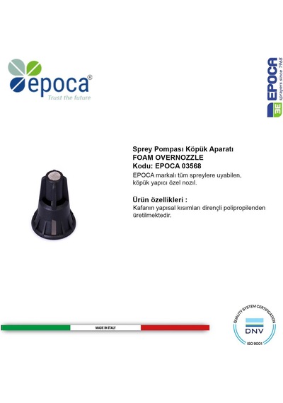 Epoca Pompa Köpük Memesi-tüm Epoca Pompalarıyla Uyumlu