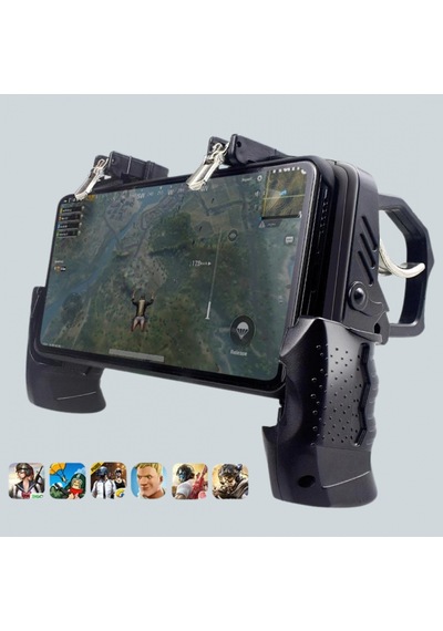 Dört Parmak Destekli Mobil Gamepad Tetikli Oyun Kontrolcüsü Ergonomik Ve Hassas Kontrol