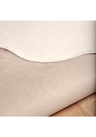 Soft Peluş Re x  Tavşanı Postu Krem