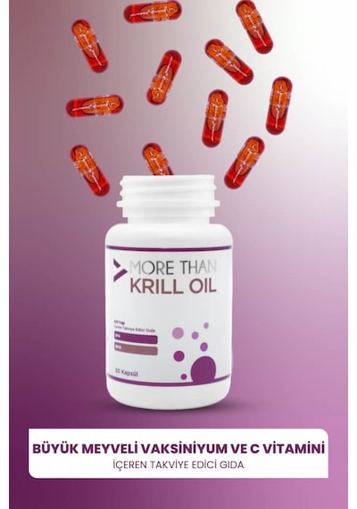 More Than Krill Oil 30 Kapsül