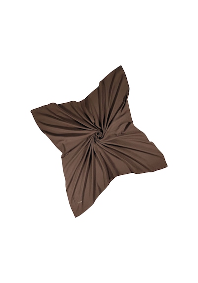 Mim Eşarp Tuana Eşarp Pamuk Jazz Eşarp 110x110cm Acı Kahve