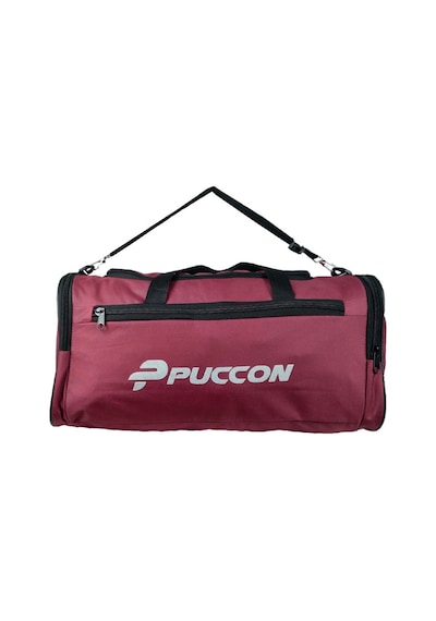 Puccon Kadın Erkek Bordo Tatil Seyahat Spor Çantası - El ve Omuz