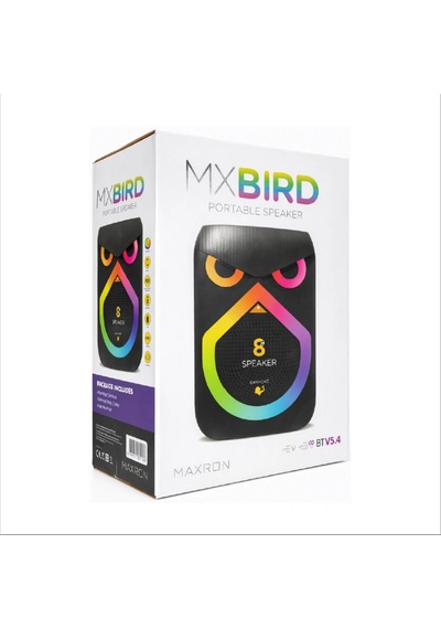 Rgb Led Işıklı 8 İnç 16w Bluetooth Hoparlör Taşınabilir Ses Sistemi Tws Destekli