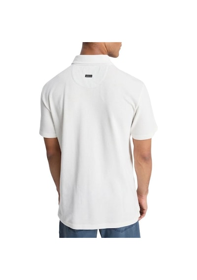 Quiksilver Polo Short Sleeve Blouse Snow Erkek Yakalı Tişört Beyaz Eqykt04392