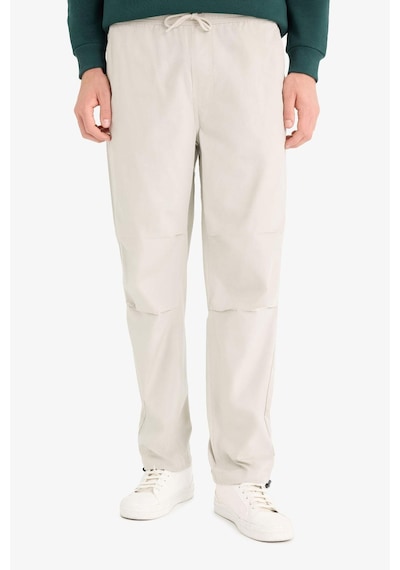 Defacto %100 Pamuk Wide Leg Paraşüt Pantolon E8729ax25aubg766 Bej