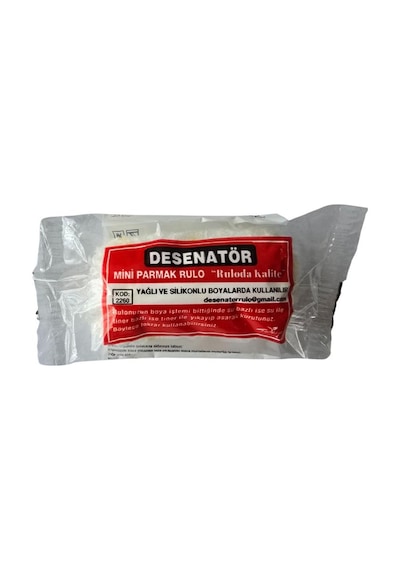 Desenatör Extra Saten Parmak Rulo Takım - 5 Cm - 1 Adet