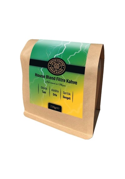 Sirius Premium Filtre Kahve House Blend 250 Gr - Öğütülmüş Aeropress