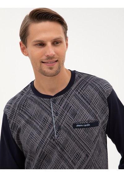 Pierre Cardin Erkek Lacivert Pijama Takım 50322640-200 Lacivert