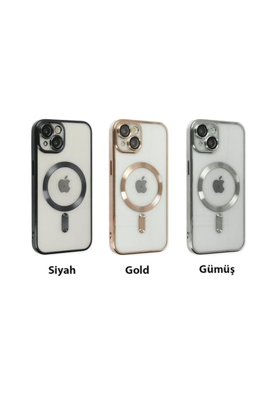 Ally Apple Uyumlu iPhone 14 Plus 6.7Inç Renkli Kenar Lazer Çerçeveli Magsafe 565439544